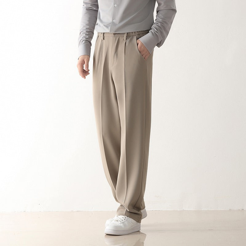 Straight Casual Trousers