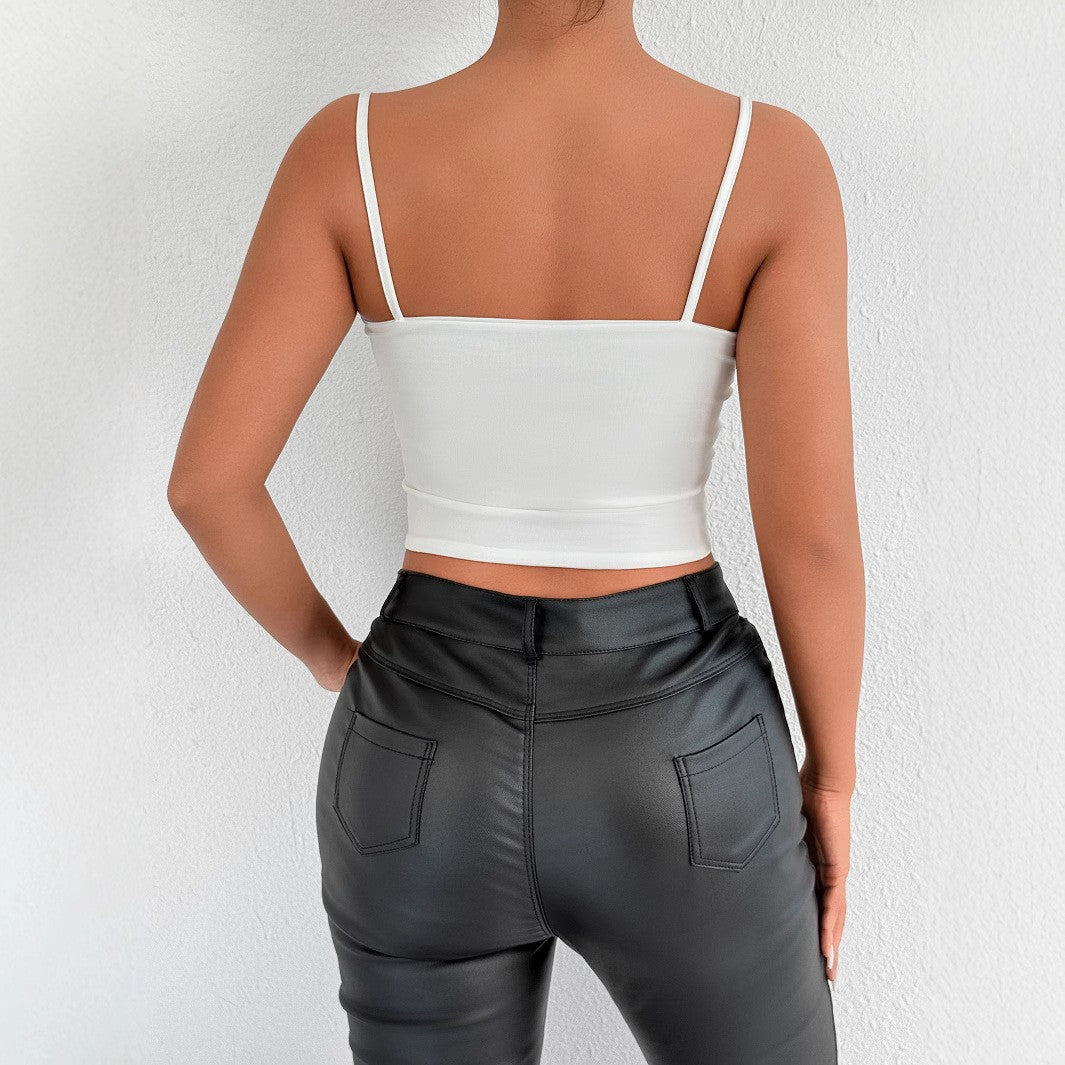 Slim-fit Backless Camisole
