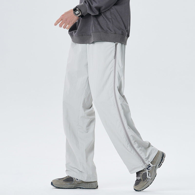 Straight-leg Casual Pants