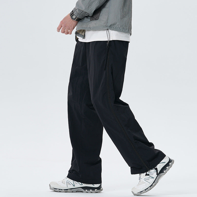 Straight-leg Casual Pants