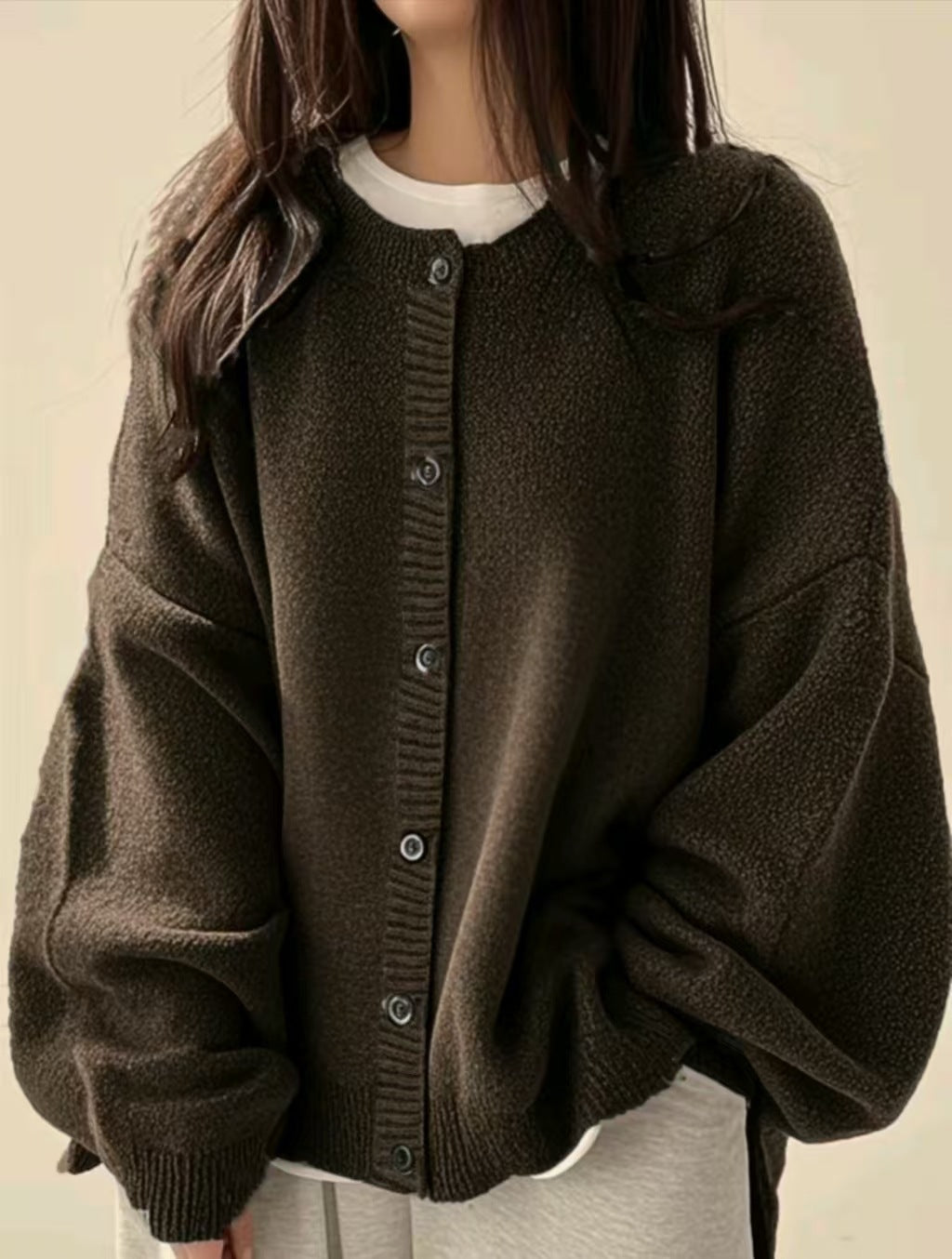 Loose-fitting Cardigan