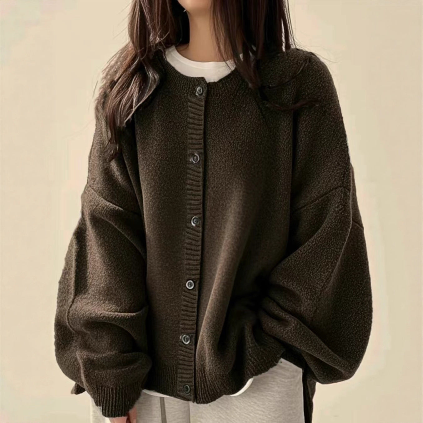 Loose-fitting Cardigan